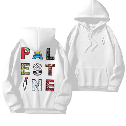 Colorful Palestine Hoodie