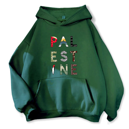 Colorful Palestine Hoodie