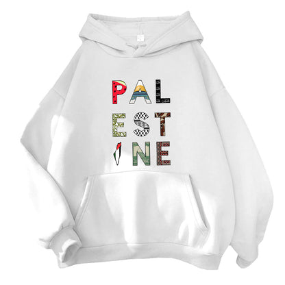 Colorful Palestine Hoodie