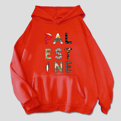 Colorful Palestine Hoodie