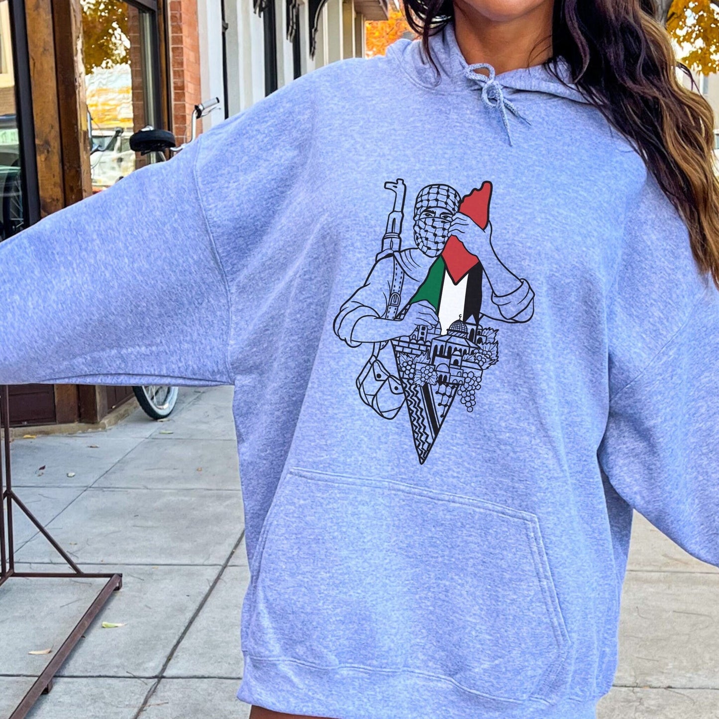 Protector of Palestine Hoodie