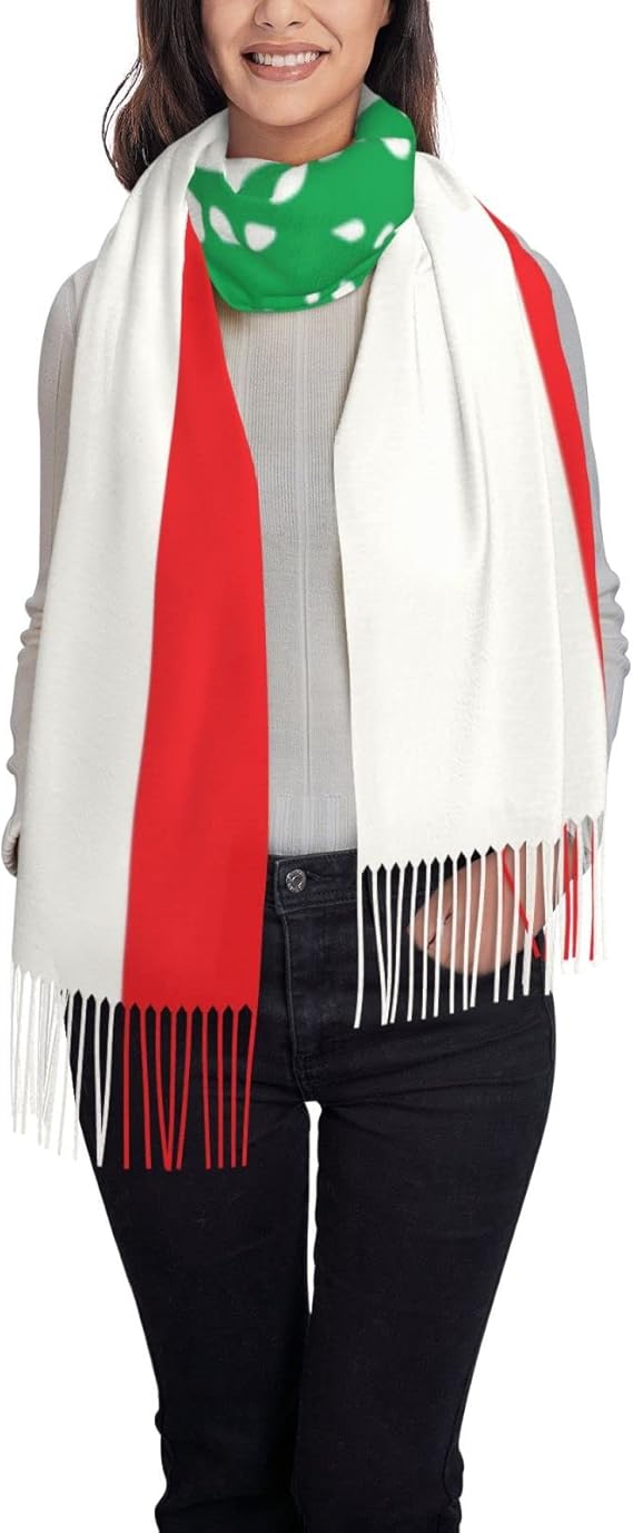 Lebanon Flag Shawl