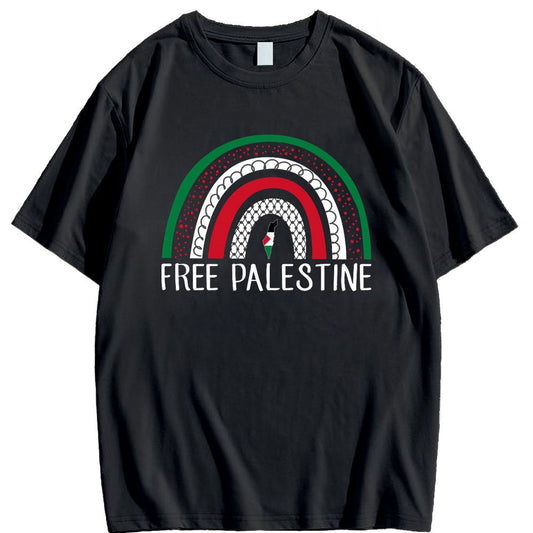 Free Palestine Rainbow Shirt