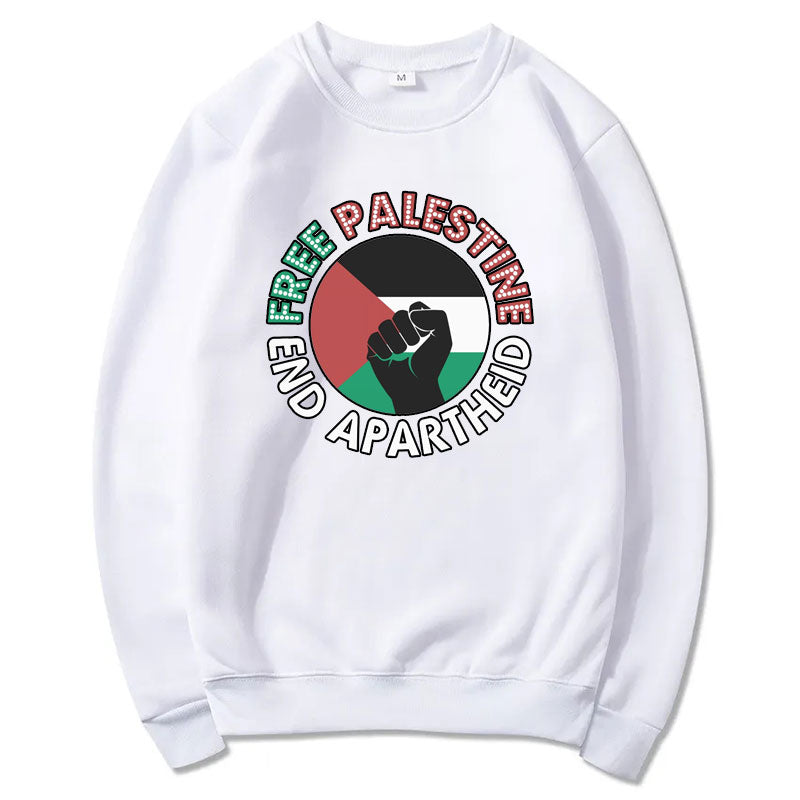 Free Palestine End Apartheid Sweater - Project Palestine