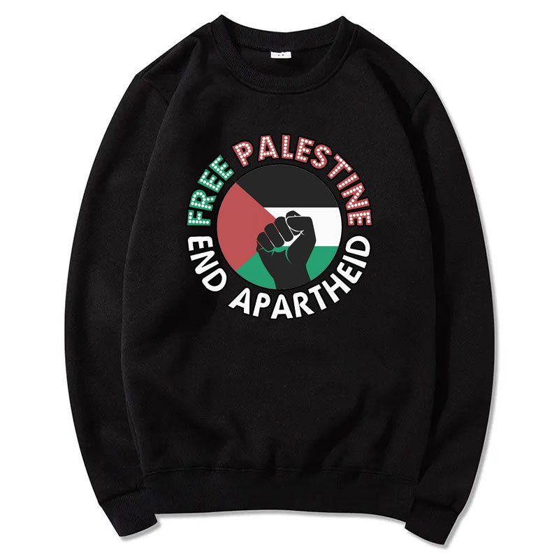 Free Palestine End Apartheid Sweater - Project Palestine