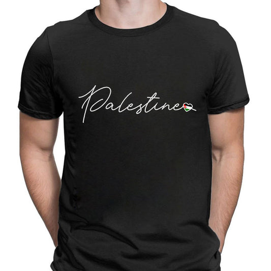 XS / Black English Palestine Shirt | Project Palestine