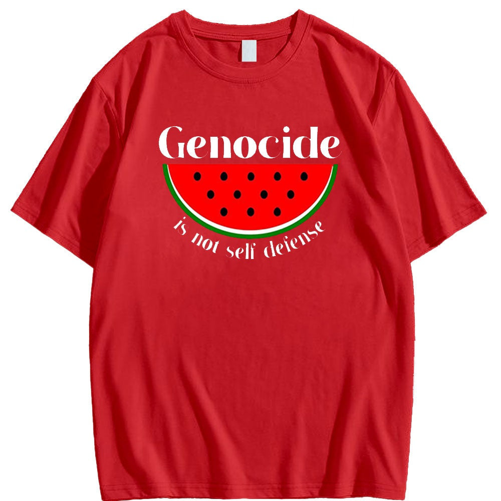 Genocide is Not Self Defense Shirt