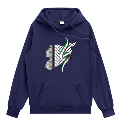 Syrian Keffiyeh Geography Hoodie