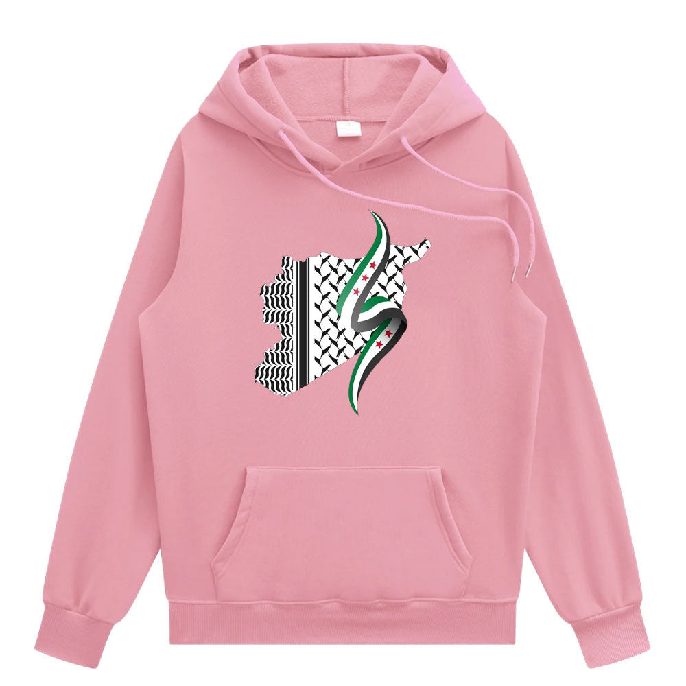 Syrian Keffiyeh Geography Hoodie