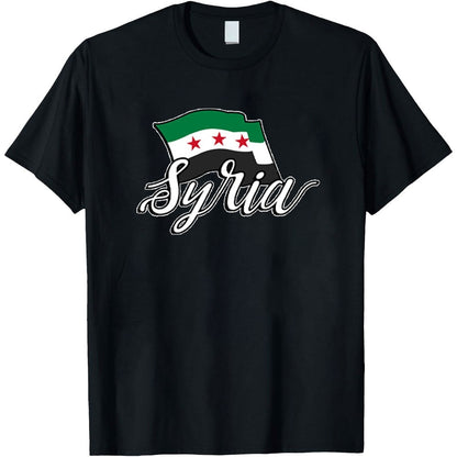 Cursive Syria Shirt