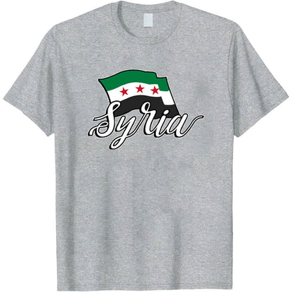 Cursive Syria Shirt