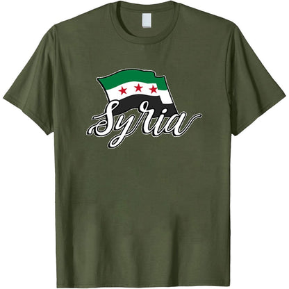 Cursive Syria Shirt