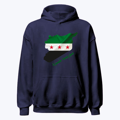 Syria Is Free Geography Hoodie