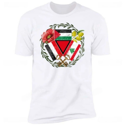 Palestine Lebanon Yemen Trilogy Shirt