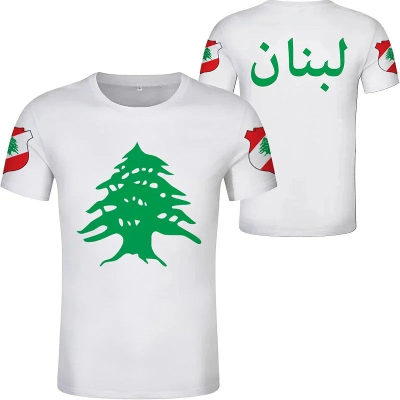 Lebanon Tree & Arabic Shirt