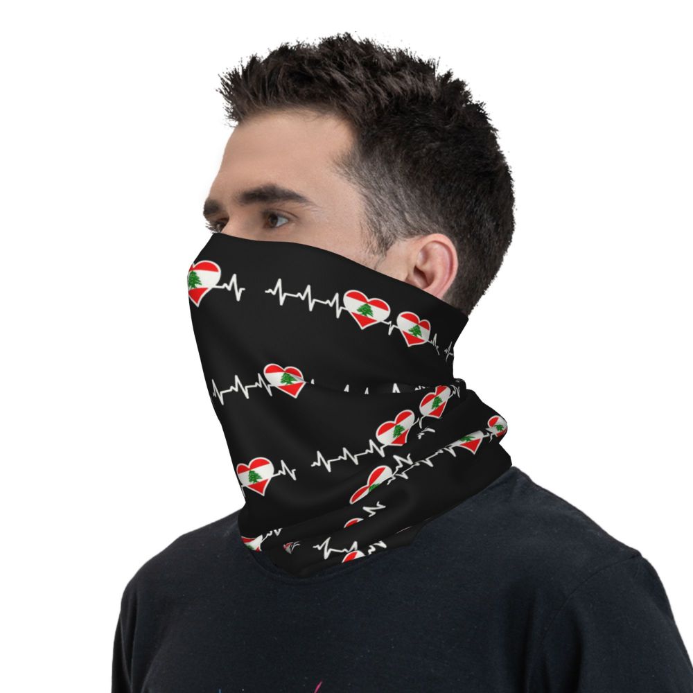 Lebanese Heartbeat Mask/Bandana