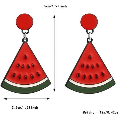 Watermelon Earrings (Multiple Styles Available)