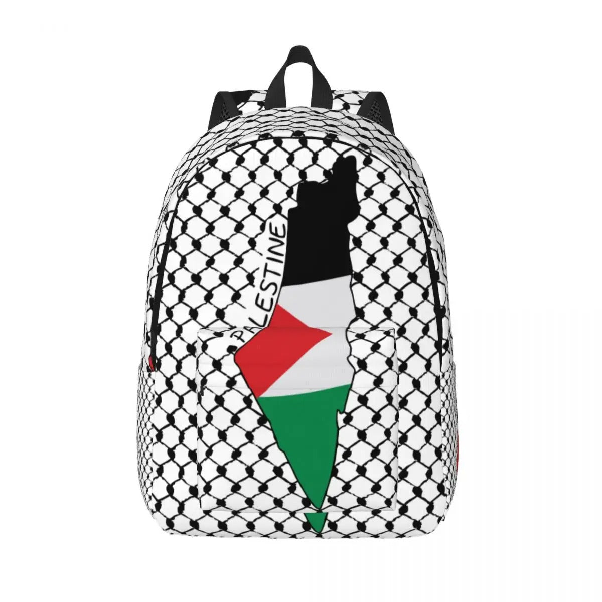 Palestine Flag & Keffiyeh Backpack