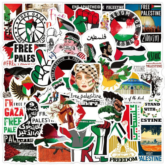 Palestine Stickers Mix