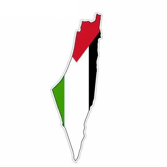 Palestine Geography Sticker (Vertical)