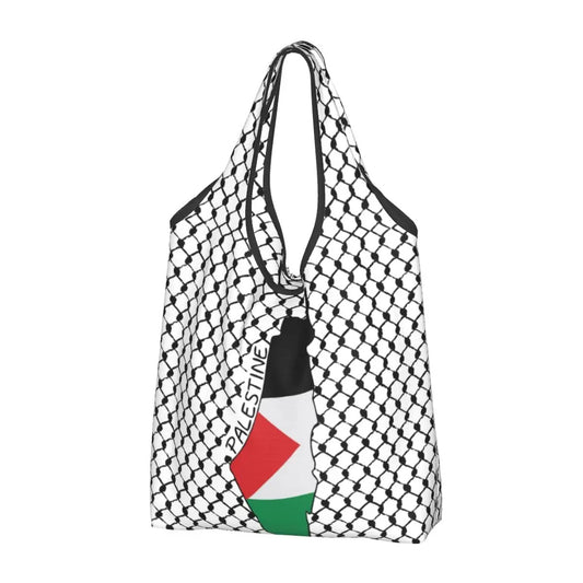 Keffiyeh & Geography Bag