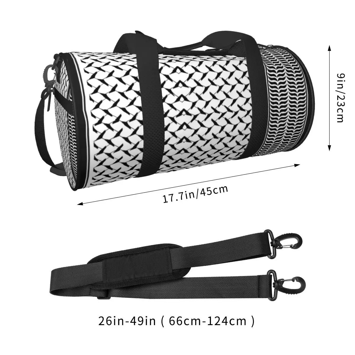 Keffiyeh Duffel Bag