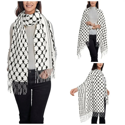 Kuffiya Shawl Wrap (Multiple Styles Available) - Project Palestine