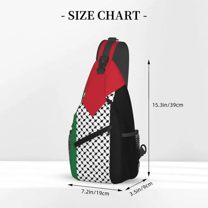 Palestine Flag & Keffiyeh Bag