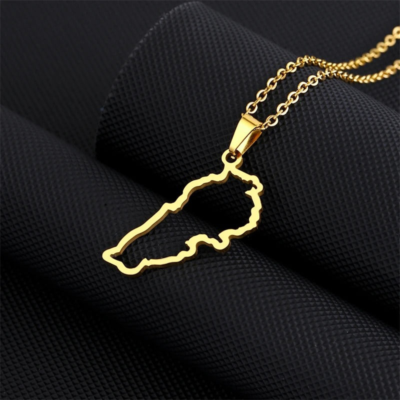 Lebanese Geography Necklace/Chain