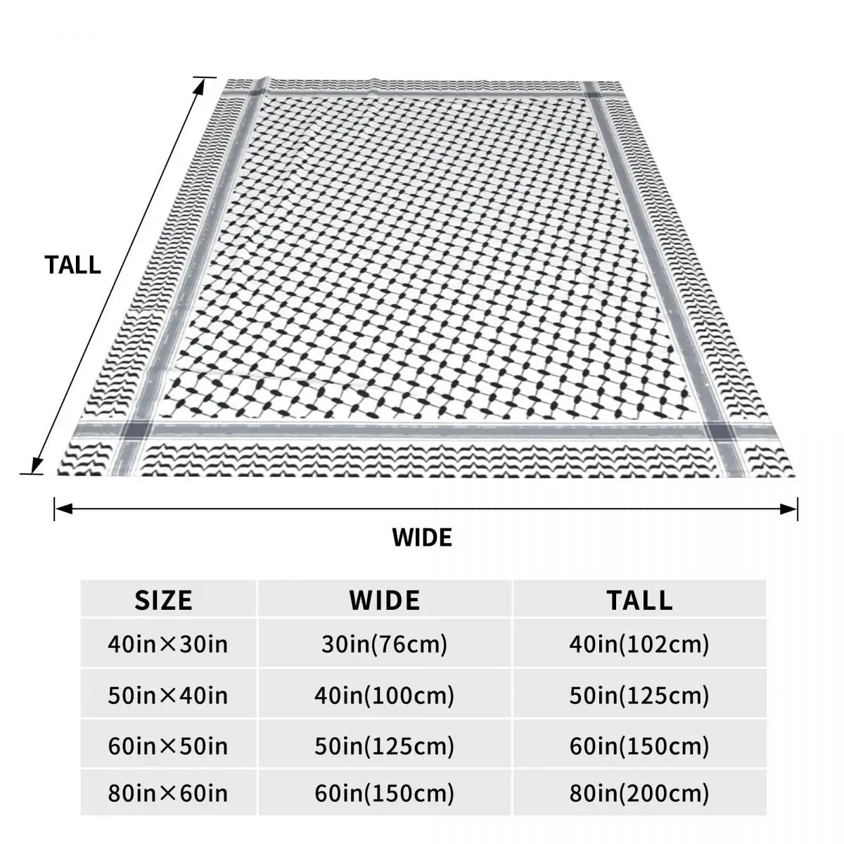 Keffiyeh Blanket