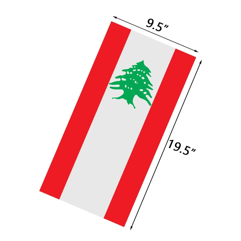 Lebanon Flag Mask/Bandana (Multiple Styles Available)