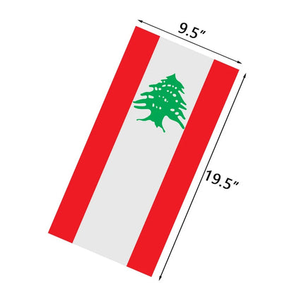 Lebanon Flag Mask/Bandana (Multiple Styles Available)