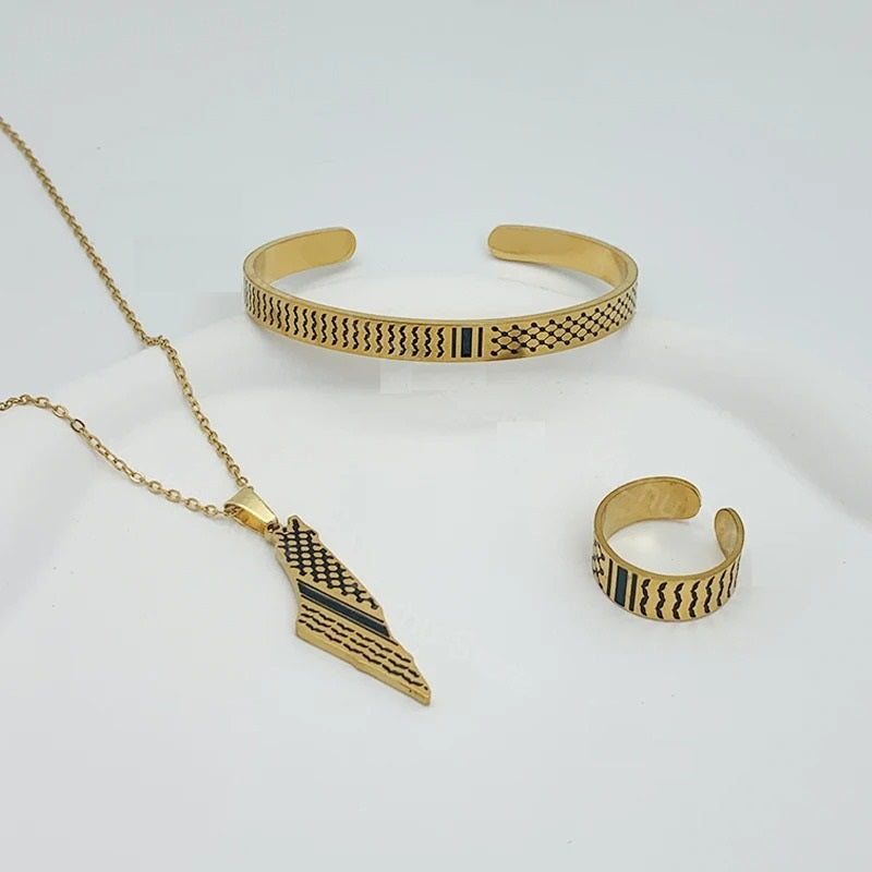 Keffiyeh Jewelry Set