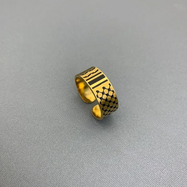 Keffiyeh Ring