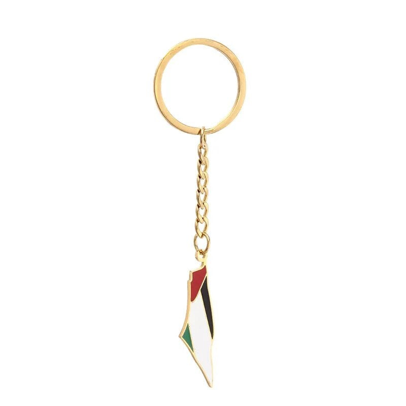 Palestine Geography Key Chains (Multiple Styles Available) - Project Palestine