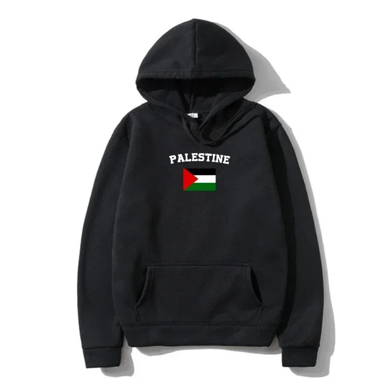 English Palestine with Flag Hoodie - Project Palestine