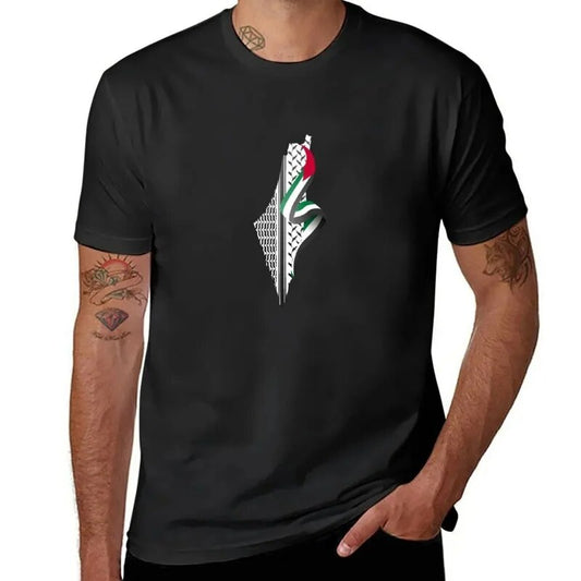 Palestine Geography with Flag Shirt - Project Palestine