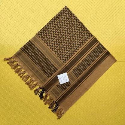 Sand / 50 x 50 Inches (125 x 125 cm) Original Kuffiya Scarf | Project Palestine