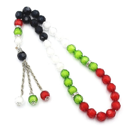 Without Flag / 33 Beads Palestine Tasbeeh Bead Counter | Project Palestine